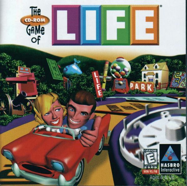 The Game of Life box art for Playstation